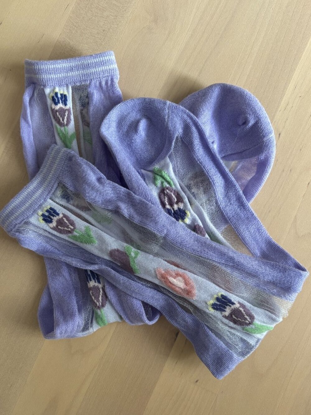 Custom socks from shop in the Marais